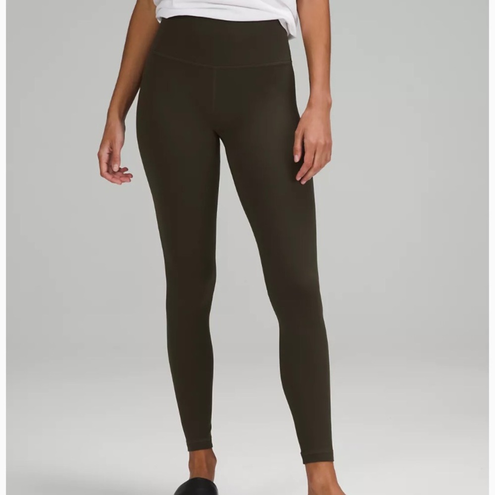 LULULEMON ALIGN PANT | 28’’| Size 4 | olive green